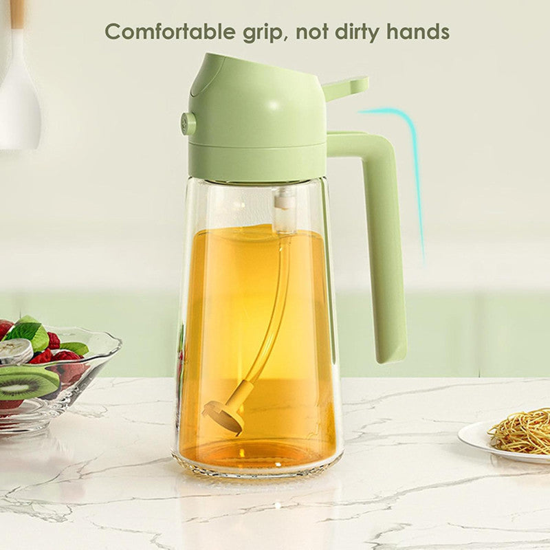 2-in-1 Glass Oil Spray Dispenser