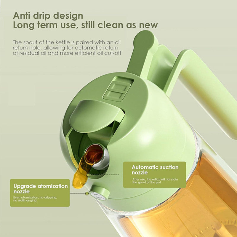 2-in-1 Glass Oil Spray Dispenser