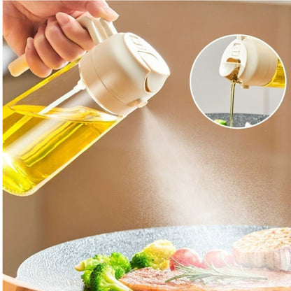 2-in-1 Glass Oil Spray Dispenser