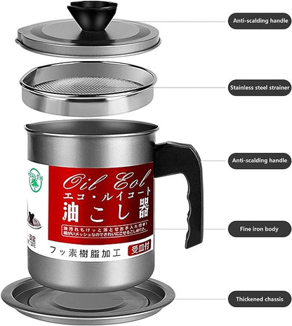 Stainless Steel Oil Filter Pot