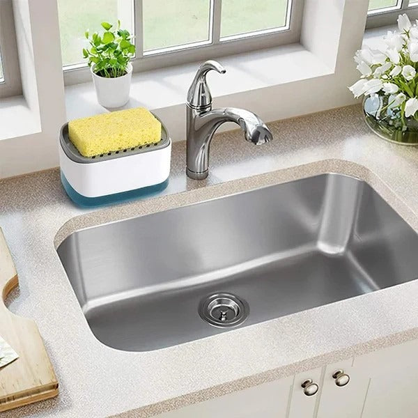 2 In 1 Caddy Soap Dispenser