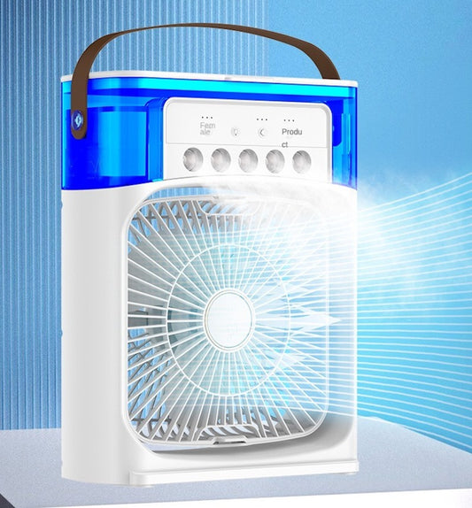 3-in-1 Portable Mini Air Cooler Fan with Humidifier