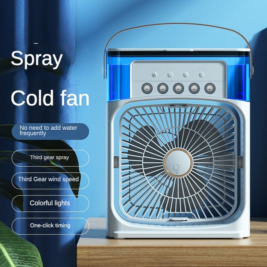 3-in-1 Portable Mini Air Cooler Fan with Humidifier
