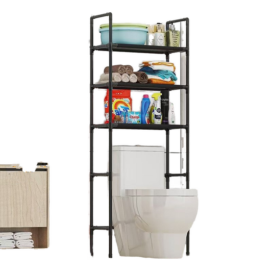 Over-The-Toilet Iron Organizer Rack