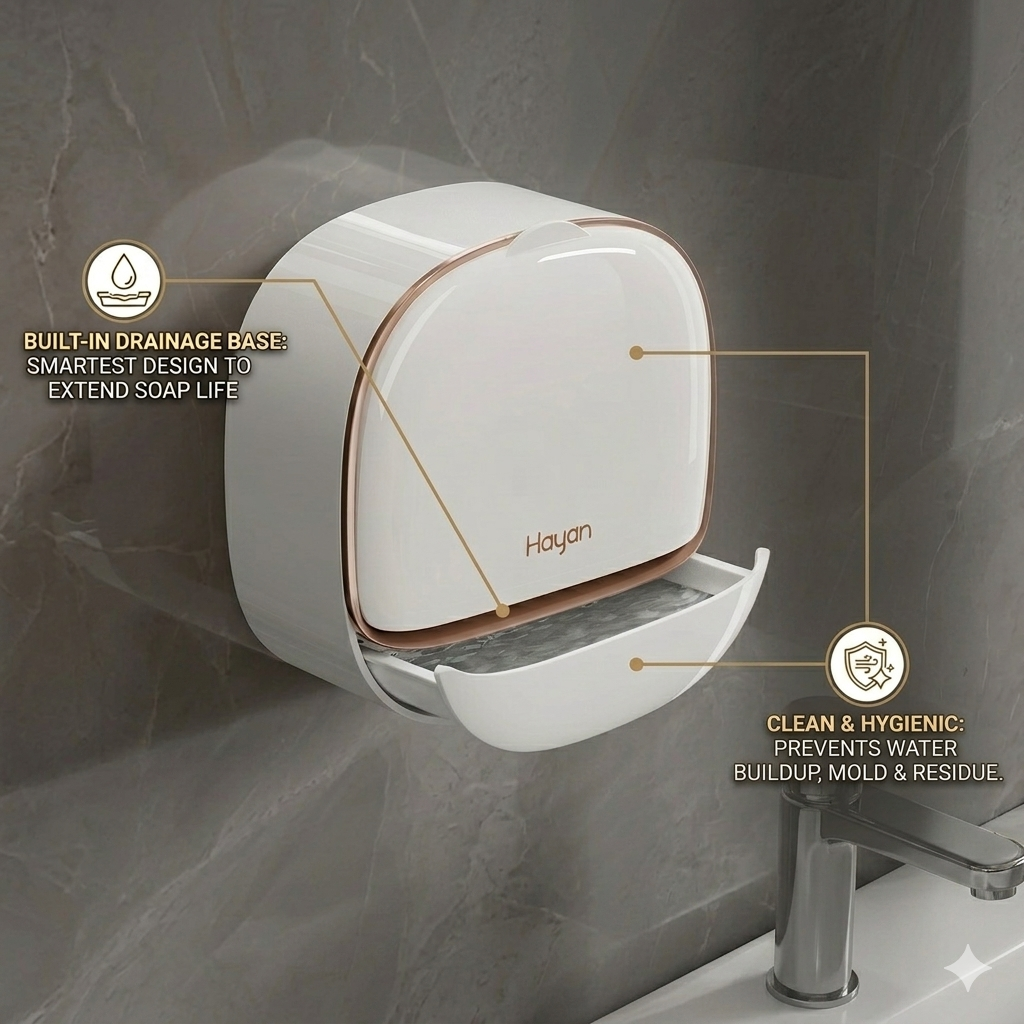 Luxury Wall Mounted Soap Box