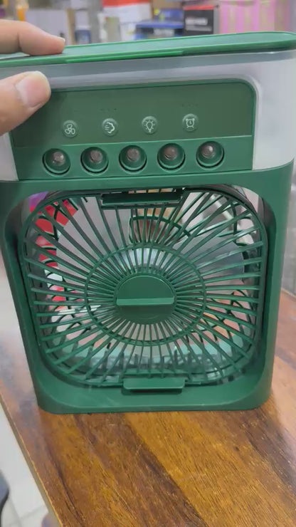 3-in-1 Portable Mini Air Cooler Fan with Humidifier